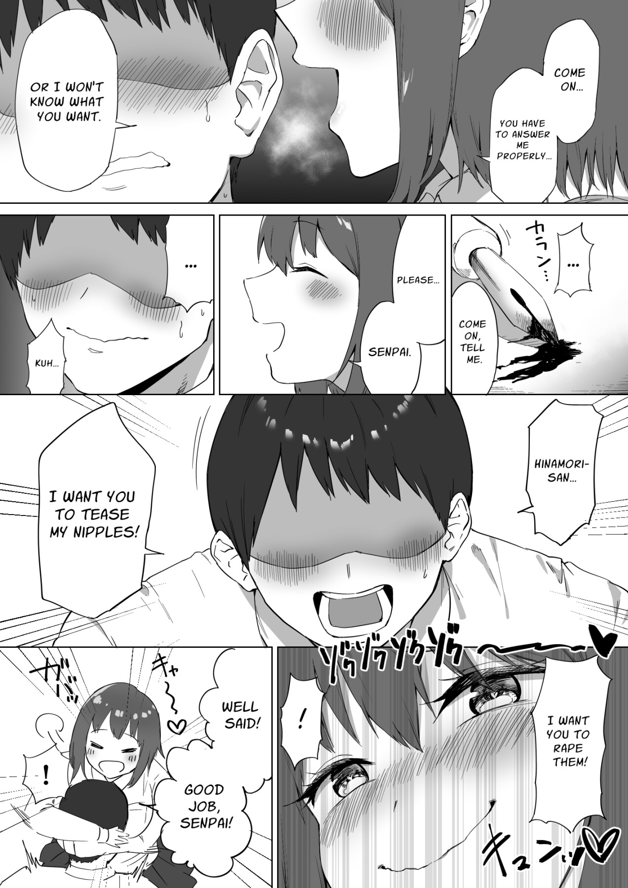 Hentai Manga Comic-Fiendish Nipple Teasing 2-Read-7